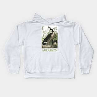 Canada Goose by John James Audubon Kids Hoodie